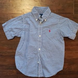 Ralph Lauren navy button down size 3T